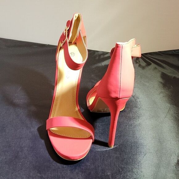 BRAND NEW HERSTYLE WOMEN"S ZOANNA-AM ANKLE STRAP HIGH STILETTOS HEEL SANDAL - Picture 6 of 14